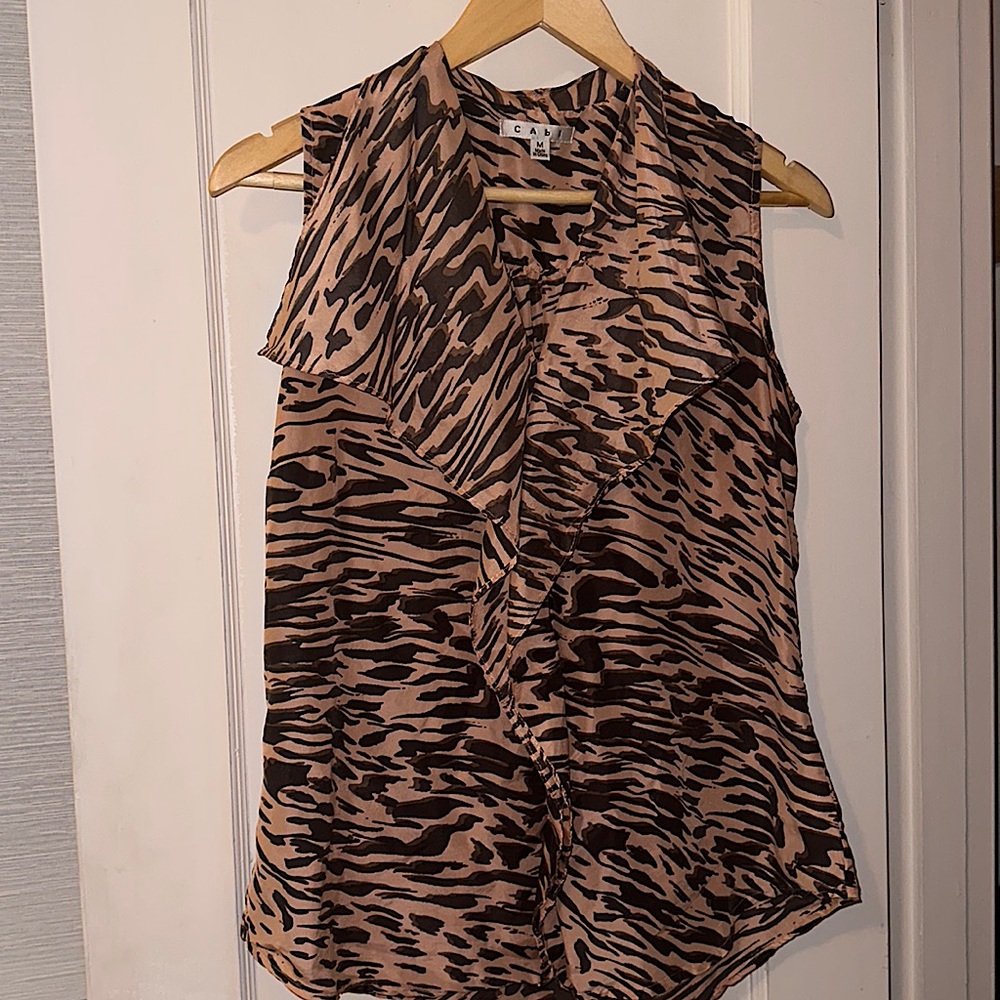 Silk tank top